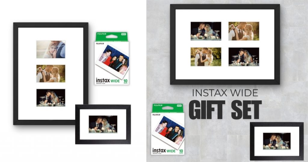 instax wide gift set social media