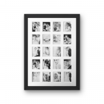 Instax Mini Photo Frame - A3 - 20 Aperture - Black Frame